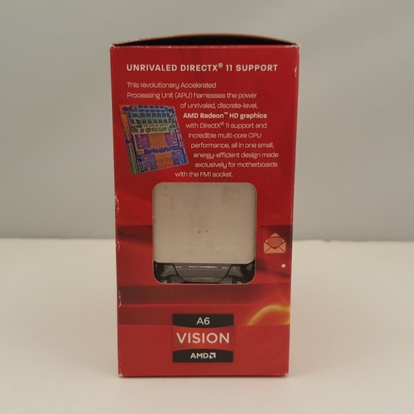 AMD A6 3500 Accelerated Processing Unit / APU 2.1 GHz Socket FM1 | AD3500OJGXBOX - Picture 4 of 10